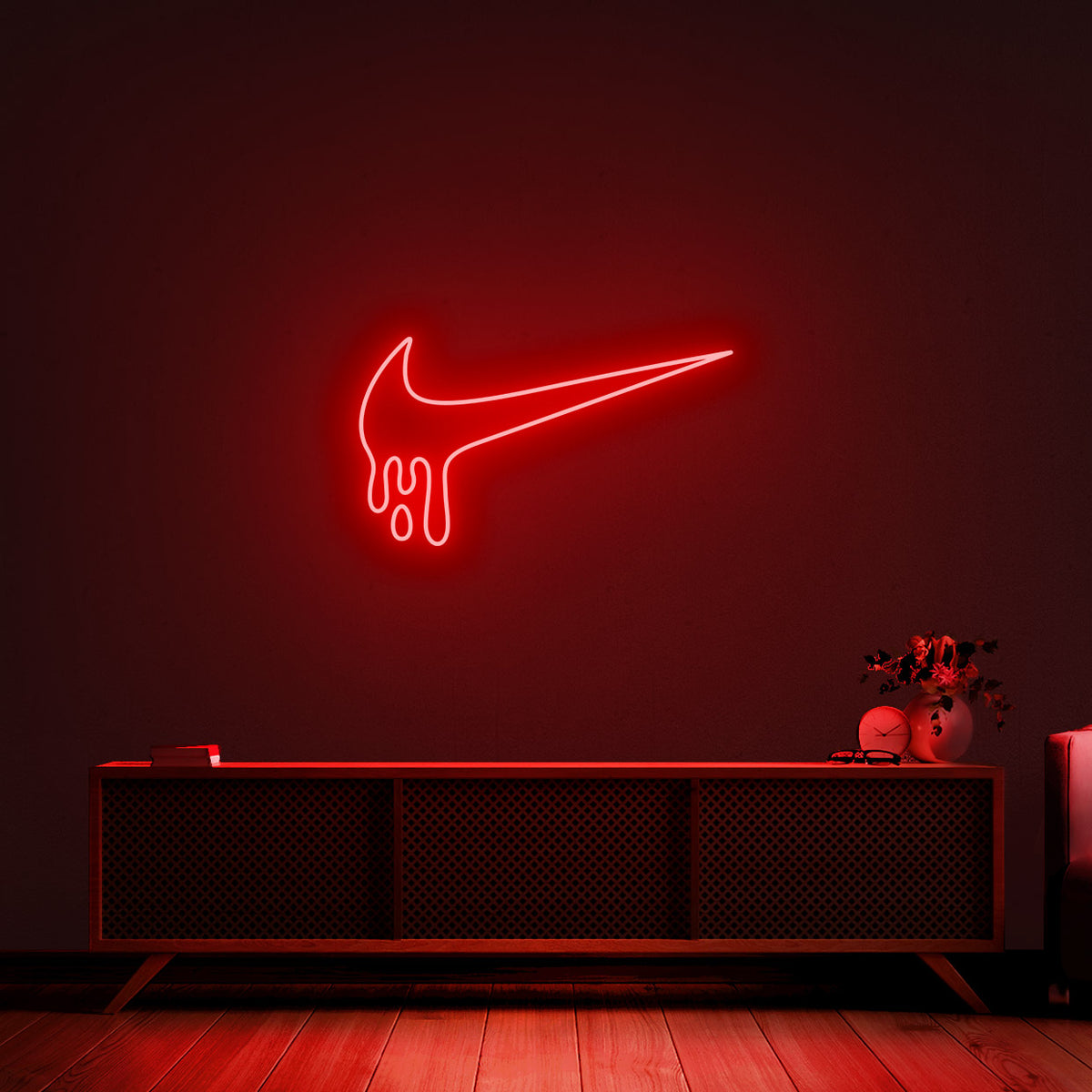Nike drip sign top