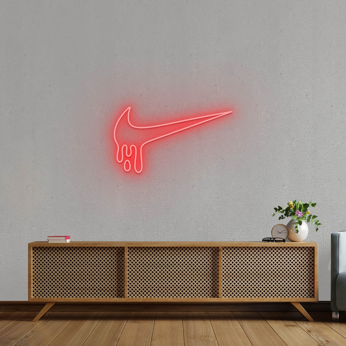 44790297 Dripping nike tick