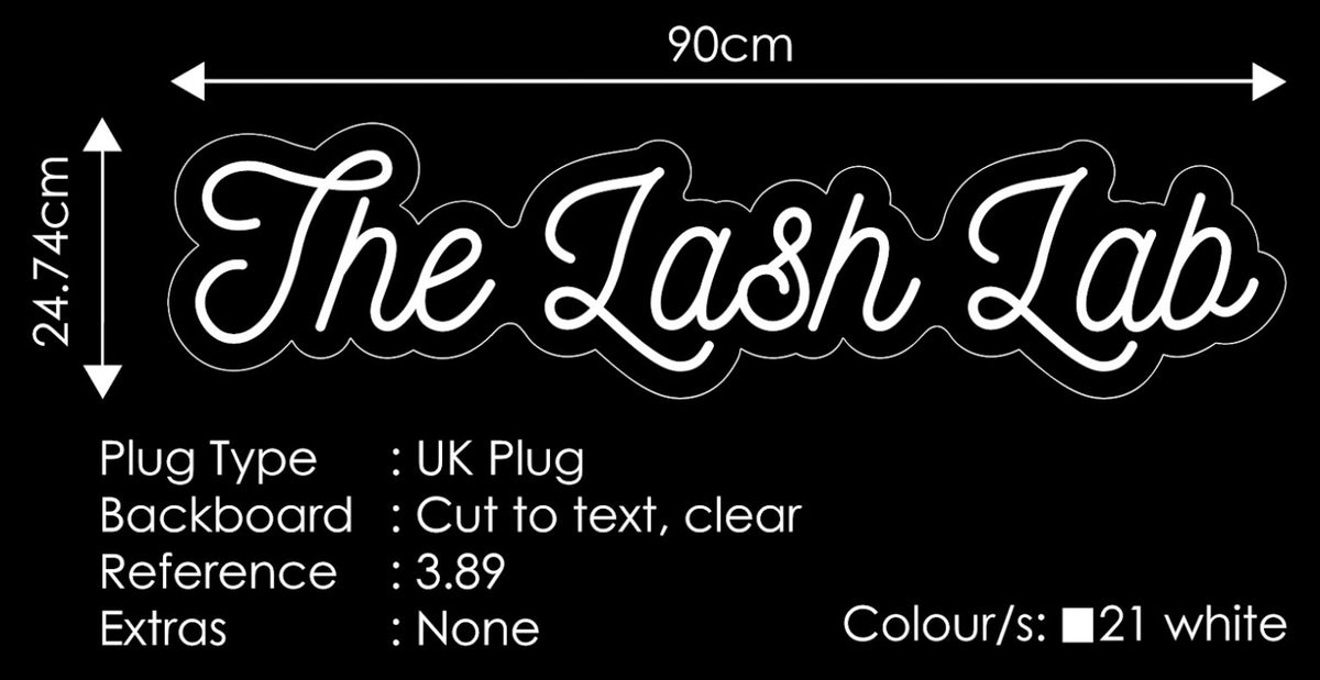 Lashlabldn The Lash Lab NEONs.co.uk